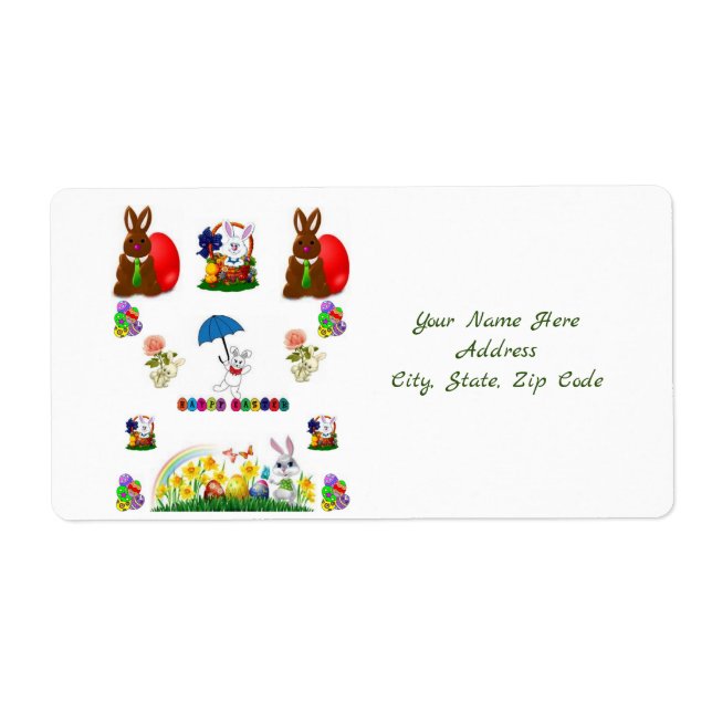 Easter Labels (Front)