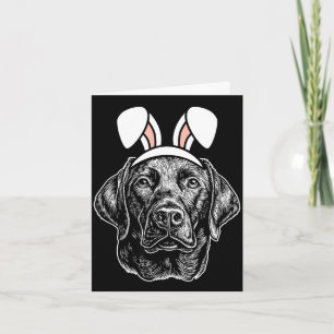 Easter labrador retriever cute dog lab easter card