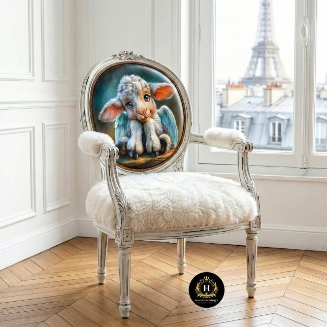 Easter Lamb Angel Decoupage Tissue Paper (Creator Uploaded)