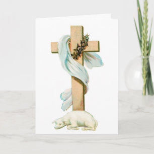 Easter Lamb Holiday Card