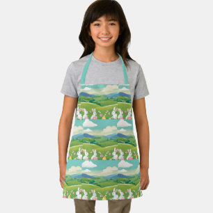 Easter landscape apron