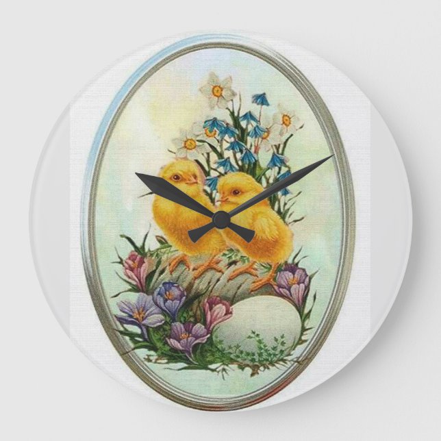 Easter Large Clock (Front)