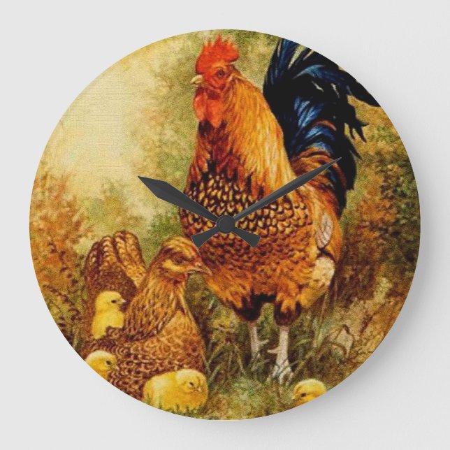 Easter Large Clock (Front)