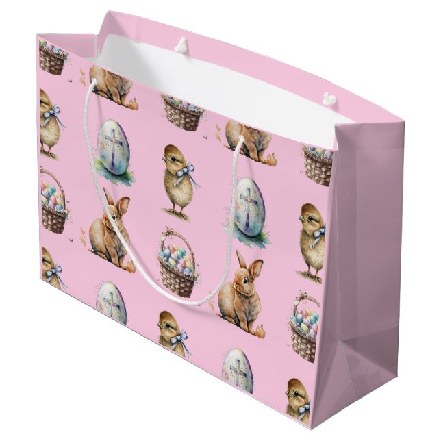 Easter  large gift bag (Back Angled)