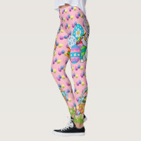 Girls easter clearance leggings