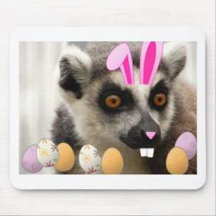 Easter Lemur Mouse Mat