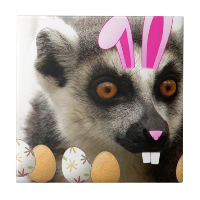 Easter Lemur Tile (Front)