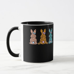 Easter Leopard Bunny Rabbit Palm Sunday Girls Mug
