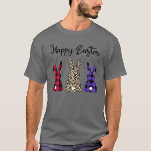 Easter Leopard Bunny Rabbit Palm Sunday Kids T-Shirt