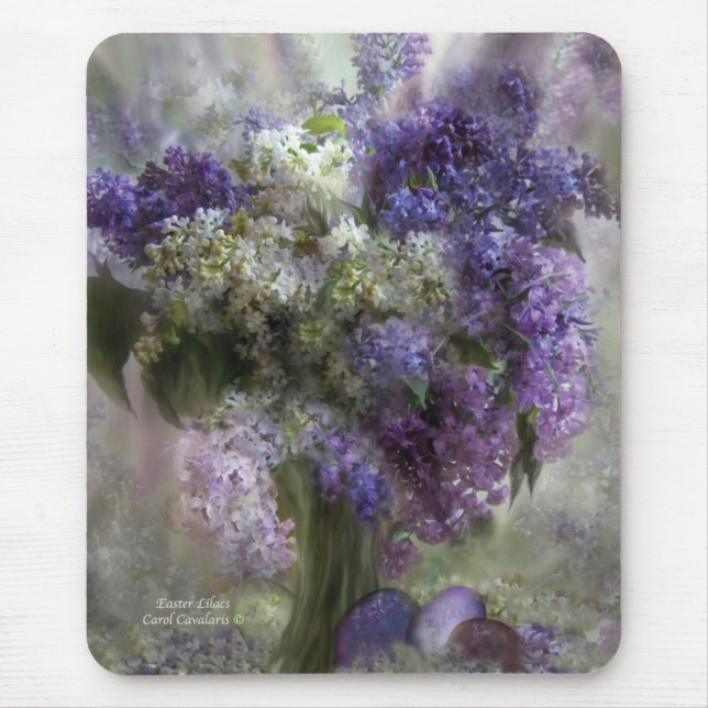 Easter Lilacs Mousepad (Front)