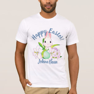 Easter Lilies & Sweet Bunnies T-Shirt