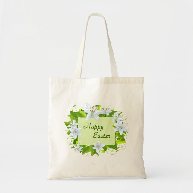 Easter Lilies Tote Bag (Front)