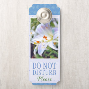Easter lily [Doorknob Sign] ドアノブサイン Door Hanger