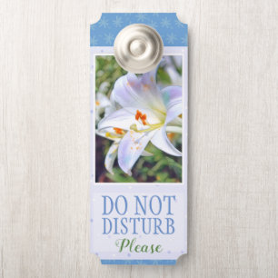 Easter lily [Doorknob Sign] ドアノブサイン Door Hanger