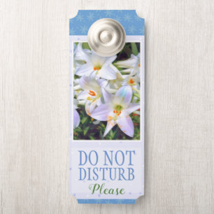 Easter lily [Doorknob Sign] ドアノブサイン Door Hanger