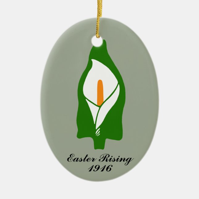 Easter Lily Ornament (Front)