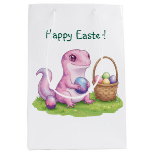 Easter lizard medium gift bag
