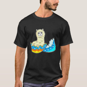 Easter Llama Easter Egg Kids Premium T-Shirt