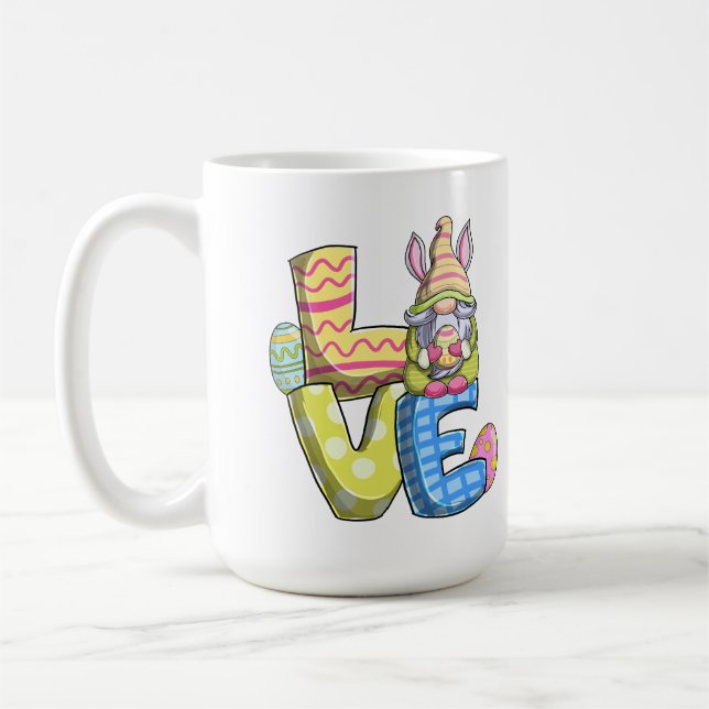 Easter love coffee mug (Left)