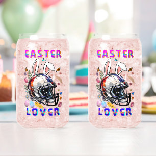 Easter Lover Can Glass