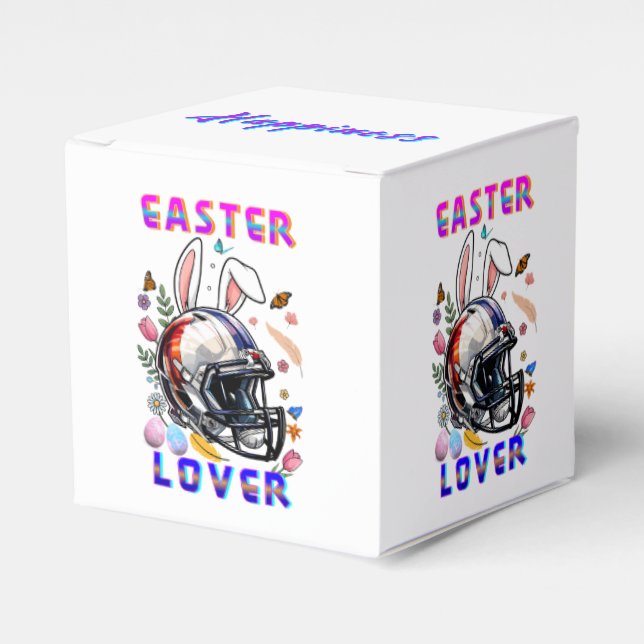 Easter Lover Favour Box (Front Side)