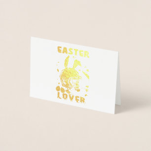 Easter Lover Foil Card