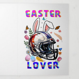 Easter Lover Tri-Fold Announcement