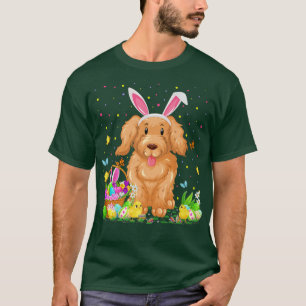 Easter Maltipoo Dog Bunny Egg Hunting Maltipoo Eas T-Shirt