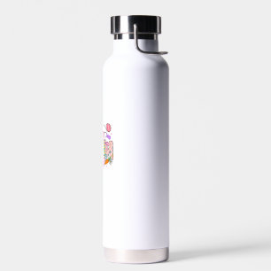 Easter Mama Bunny Ears Coquette Bow Easter Rabbit  Water Bottle