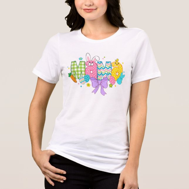 Easter Mama Tri-Blend Shirt (Front)