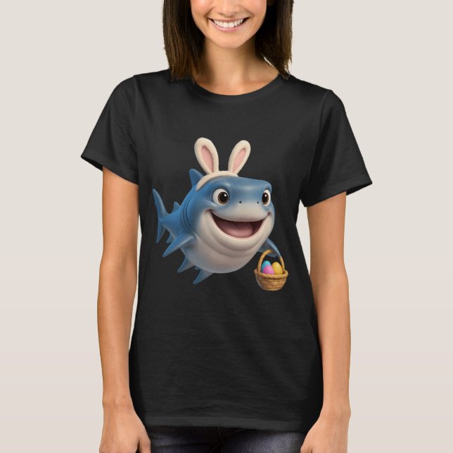 Easter Megamouth Shark T-Shirt (Front)