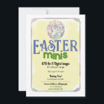 Easter Minis Yellow Watercolor Photography Flyer  Invitation<br><div class="desc">Fill out with your info.</div>