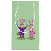 Easter Monkey Gift Bag