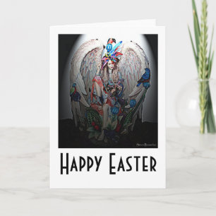 Easter Morning Angel Greeting Card