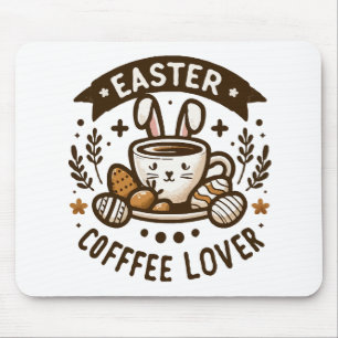 Easter Morning Brew Mouse Mat