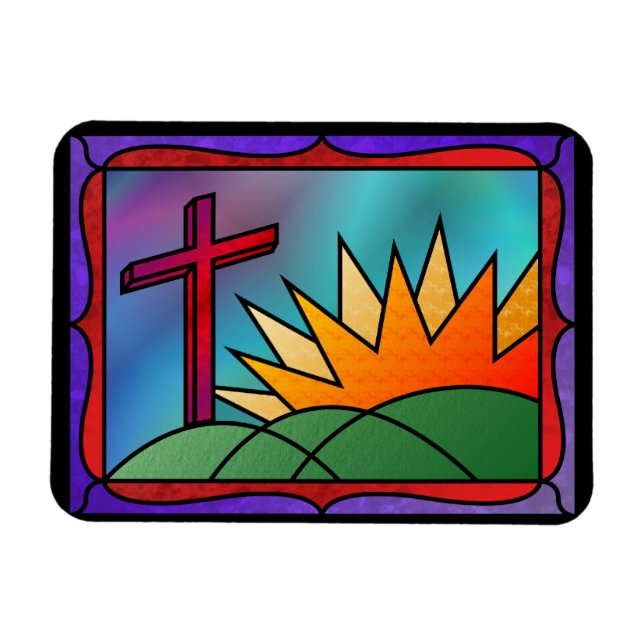 Easter Morning Flexible Magnet (Horizontal)