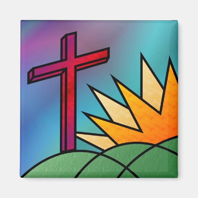 Easter Morning Magnet (Front)