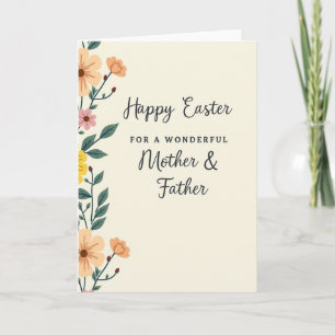 Easter Mother Father Card