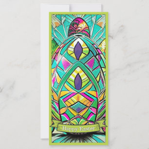 Easter Motif Coloured Cartoon with Easter Eggs 907