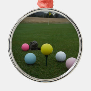 Easter mountain golf course metal tree decoration
