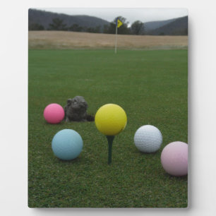 Easter mountain golf course plaque