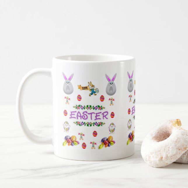 Easter Mugs (With Donut)