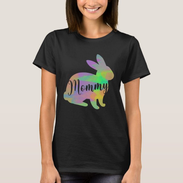 Easter Mum I Rabbit I Mum Mother I Easter Bunny I  T-Shirt (Front)