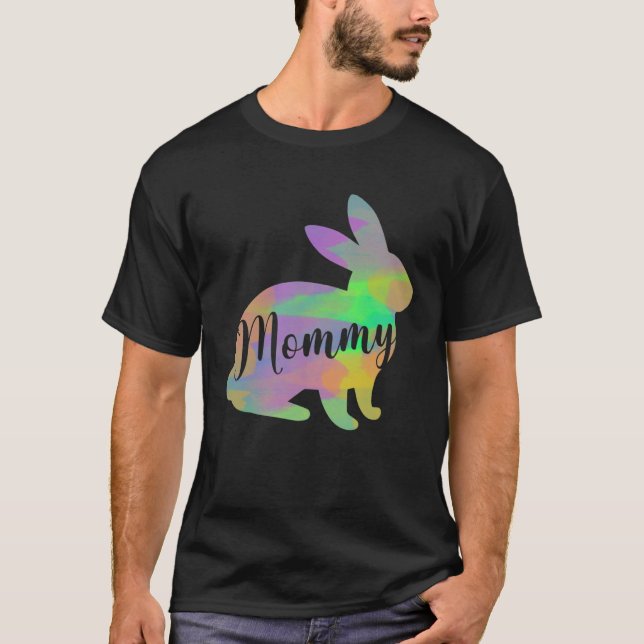 Easter Mum I Rabbit I Mum Mother I Easter Bunny I  T-Shirt (Front)