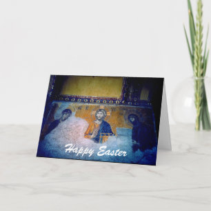 easter mural holiday card