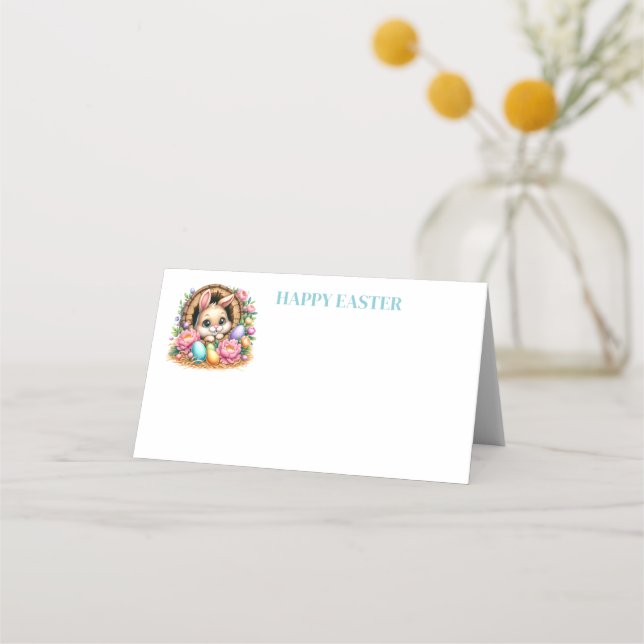 Easter Name Place Card (Front)