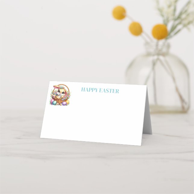 Easter Name Place Card (Front)