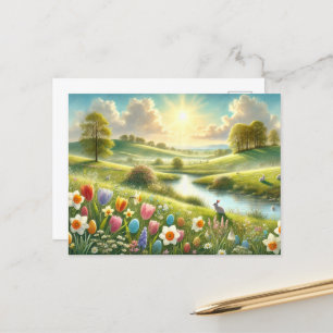  Easter Nature & Spring  Postcard