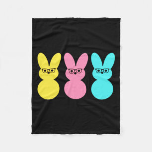 Easter Nerdy Design Fleece Blanket