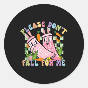 Easter Nurse1  Classic Round Sticker